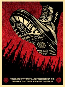 shepard-fairey-tyrant-boot-poster
